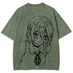 Chainsaw Man Unisex Fit Washed T-Shirt 2511004400