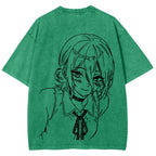 Chainsaw Man Unisex Fit Washed T-Shirt 2511004400