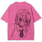 Chainsaw Man Unisex Fit Washed T-Shirt 2511004400