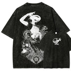 Chainsaw Man Unisex Fit Washed T-Shirt 2511004403