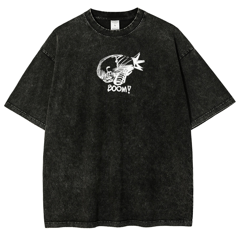 Chainsaw Man Unisex Fit Washed T-Shirt 2511004403