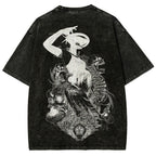 Chainsaw Man Unisex Fit Washed T-Shirt 2511004403