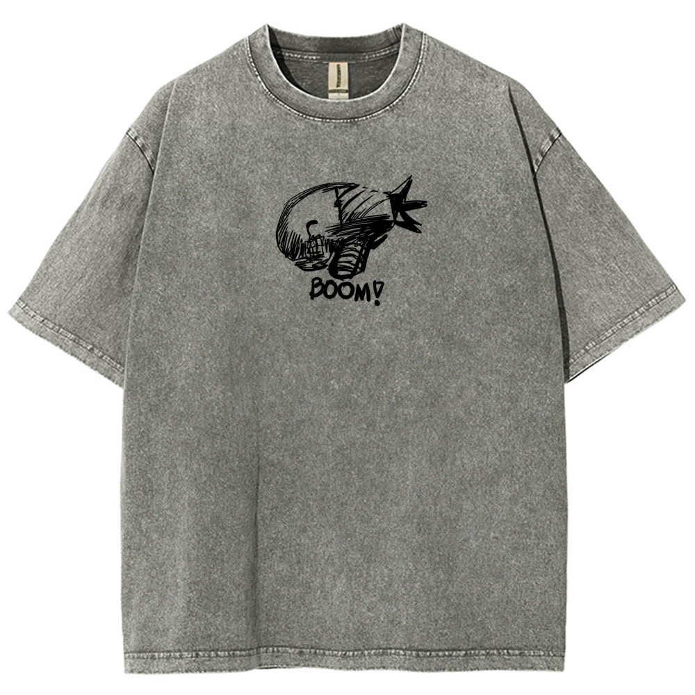 Chainsaw Man Unisex Fit Washed T-Shirt 2511004403