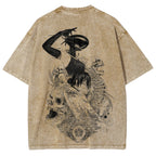 Chainsaw Man Unisex Fit Washed T-Shirt 2511004403