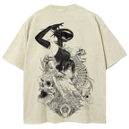 Chainsaw Man Unisex Fit Washed T-Shirt 2511004403