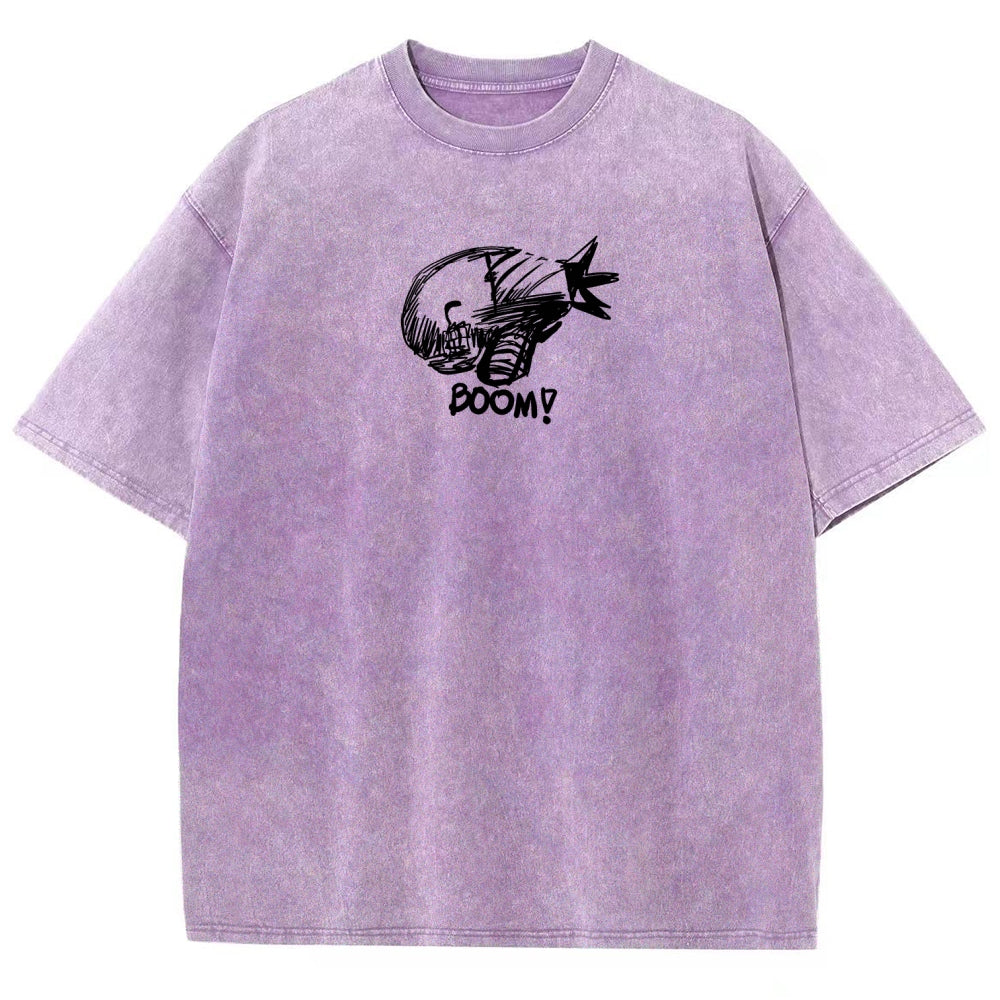 Chainsaw Man Unisex Fit Washed T-Shirt 2511004403