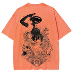 Chainsaw Man Unisex Fit Washed T-Shirt 2511004403