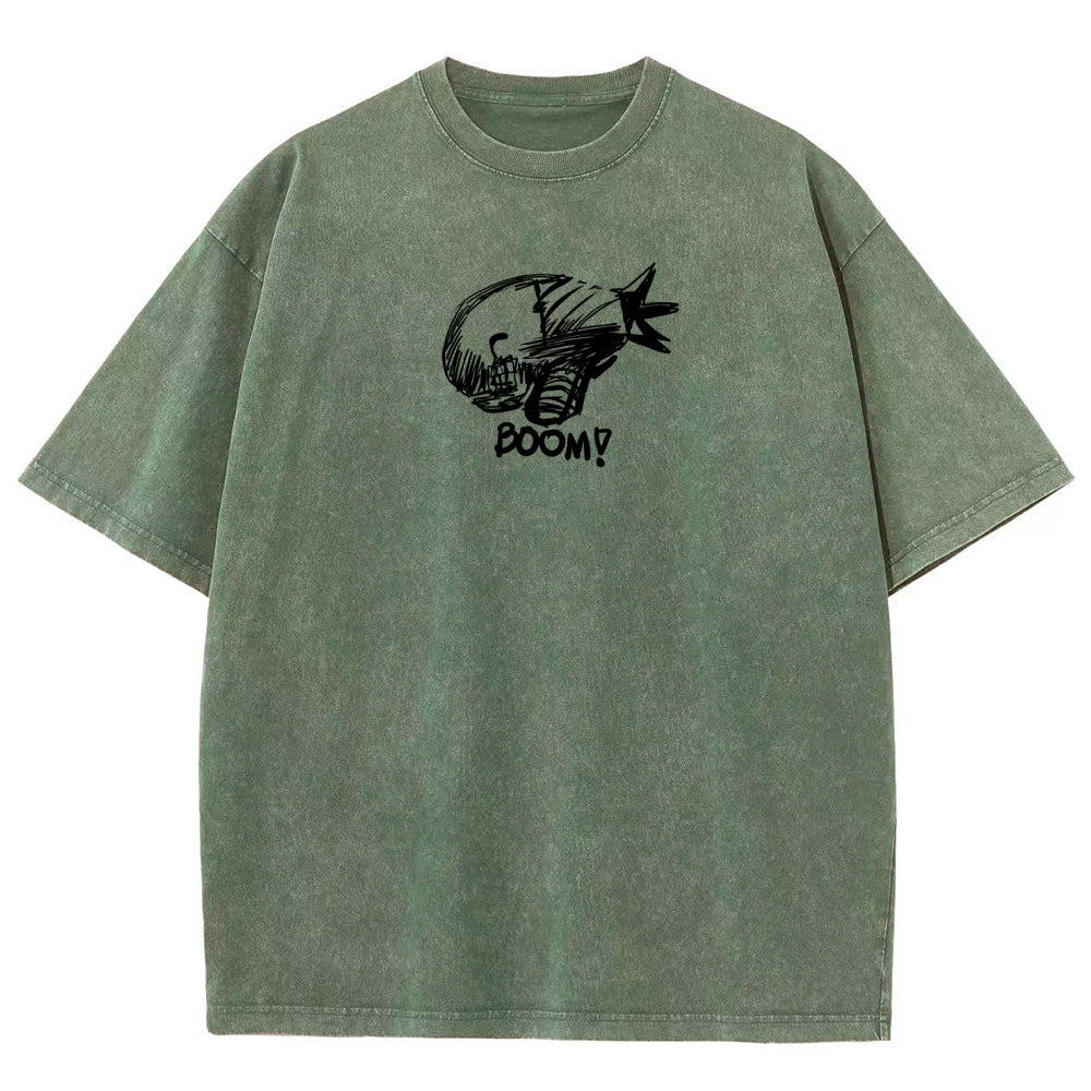 Chainsaw Man Unisex Fit Washed T-Shirt 2511004403