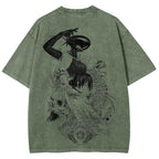 Chainsaw Man Unisex Fit Washed T-Shirt 2511004403