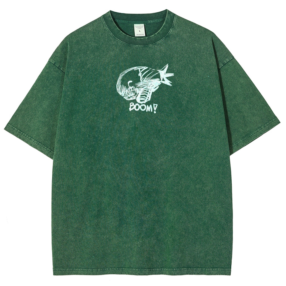 Chainsaw Man Unisex Fit Washed T-Shirt 2511004403