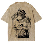 Chainsaw Man Unisex Fit Washed T-Shirt 2511007192