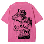 Chainsaw Man Unisex Fit Washed T-Shirt 2511007192