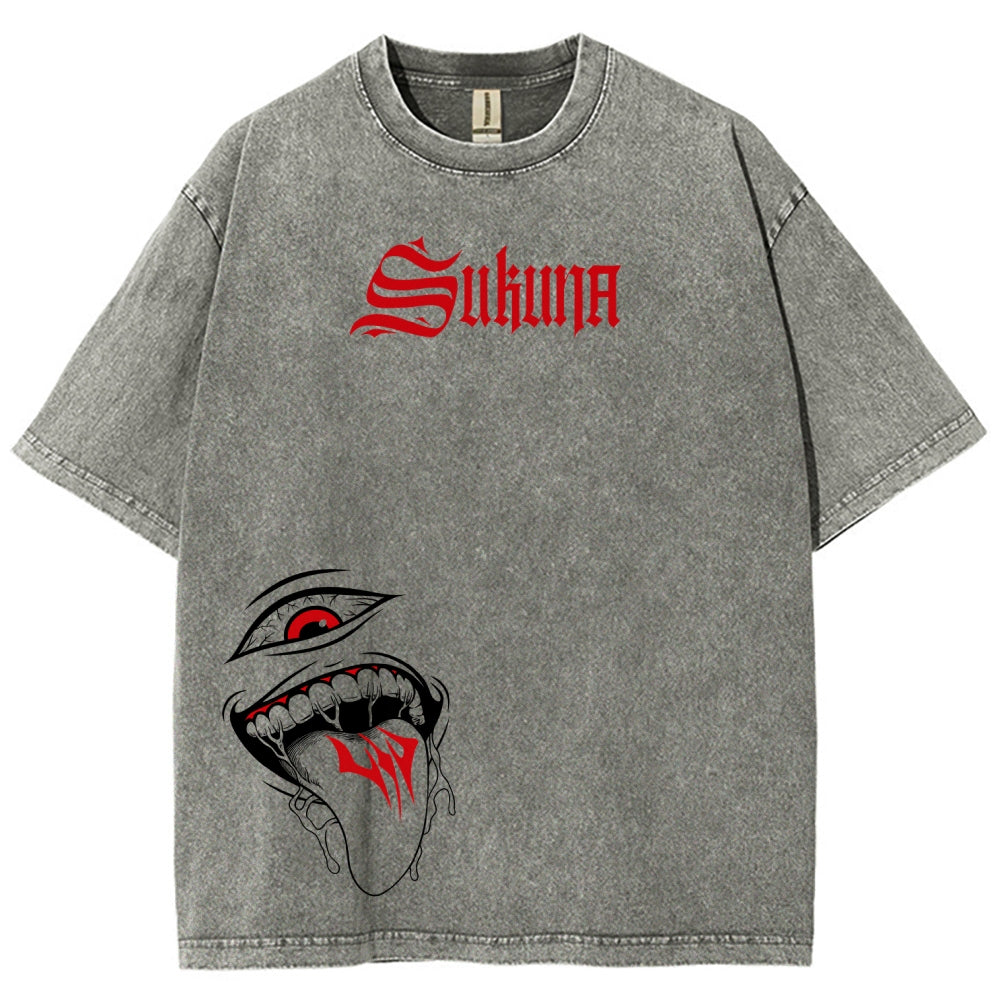 Jujutsu Kaisen Unisex Fit Washed T-Shirt 2511013610