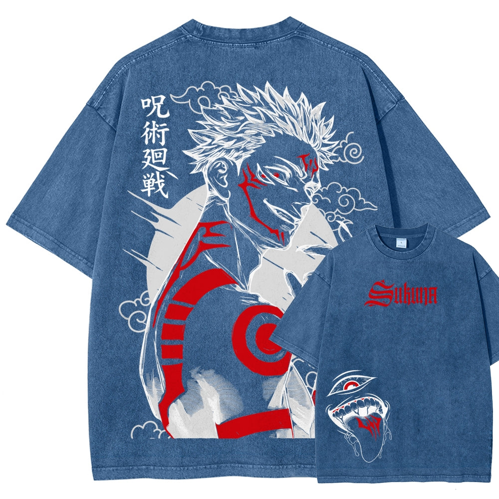 Jujutsu Kaisen Unisex Fit Washed T-Shirt 2511013610