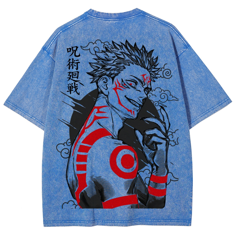 Jujutsu Kaisen Unisex Fit Washed T-Shirt 2511013610