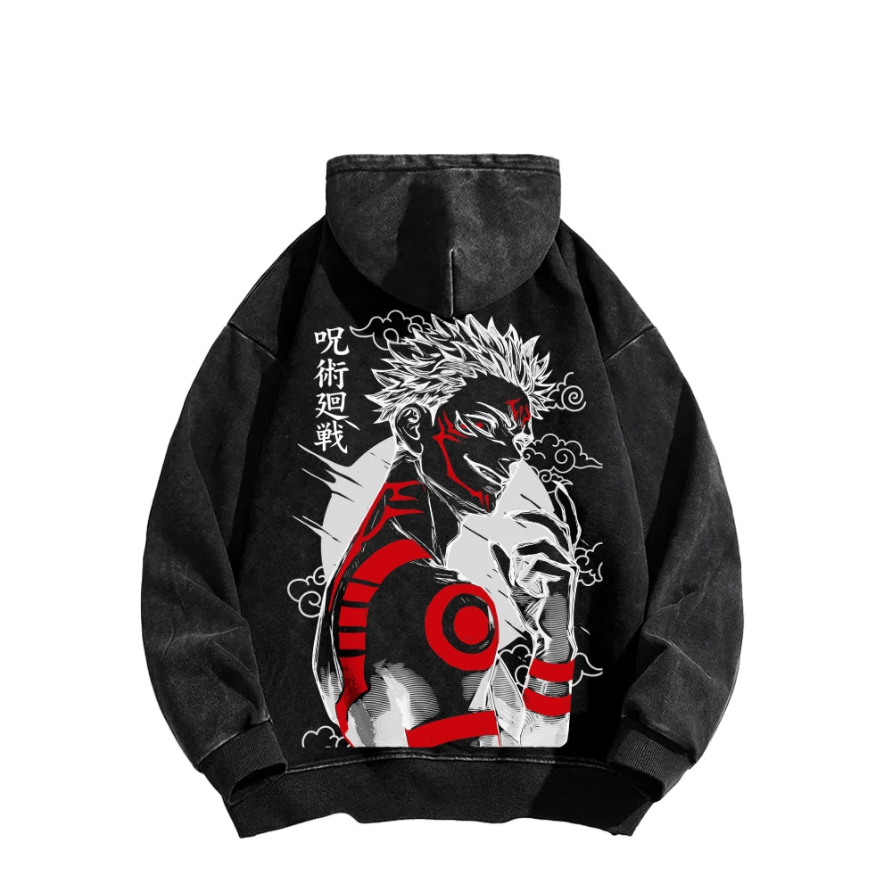 Jujutsu Kaisen Unisex washed sweatshirts 2511013648