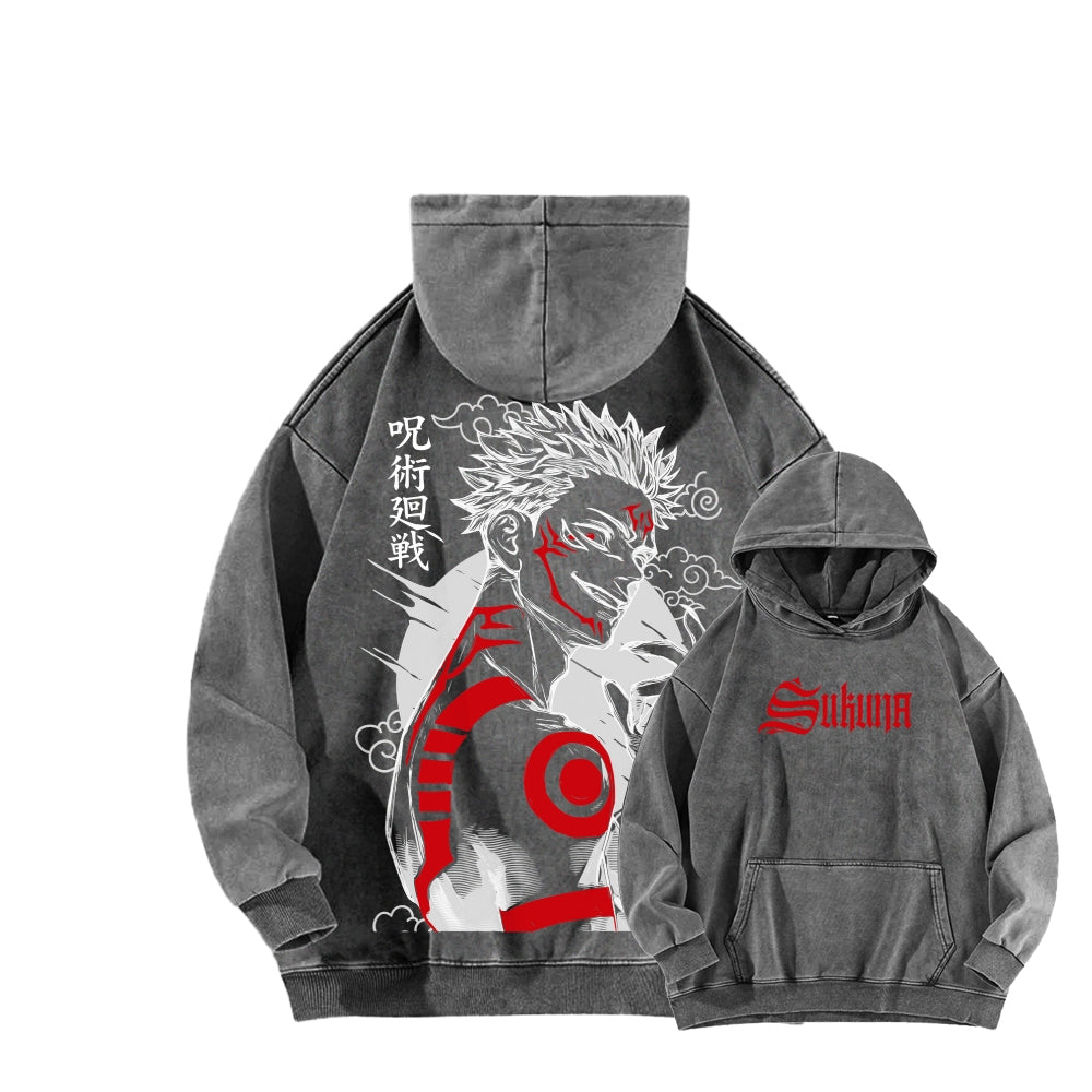 Jujutsu Kaisen Unisex washed sweatshirts 2511013648