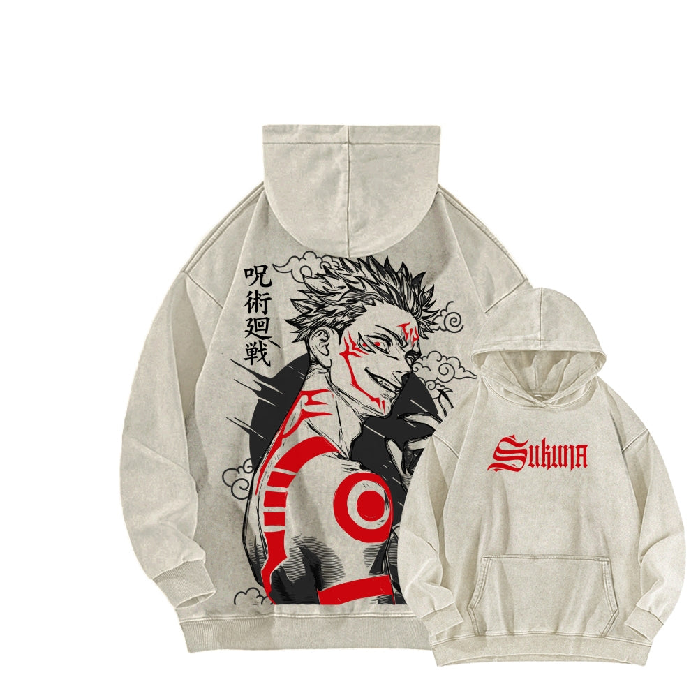 Jujutsu Kaisen Unisex washed sweatshirts 2511013648