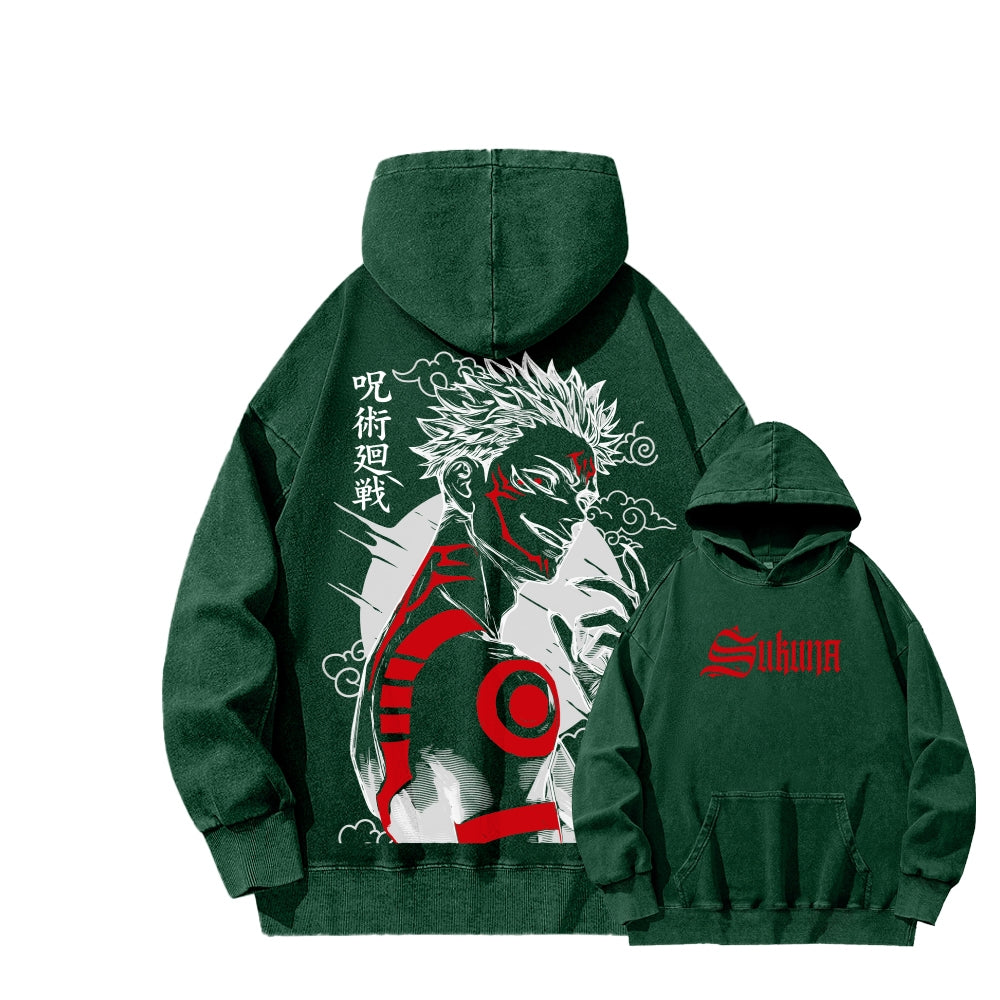 Jujutsu Kaisen Unisex washed sweatshirts 2511013648