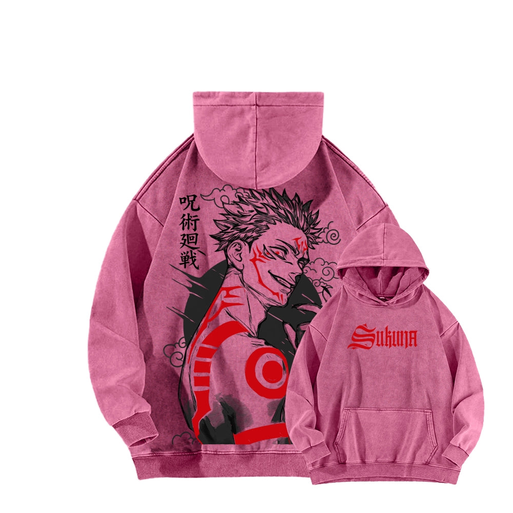 Jujutsu Kaisen Unisex washed sweatshirts 2511013648