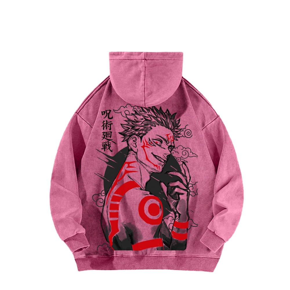 Jujutsu Kaisen Unisex washed sweatshirts 2511013648