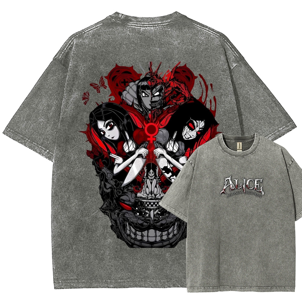 Alice Unisex Fit Washed T-Shirt 2511017744