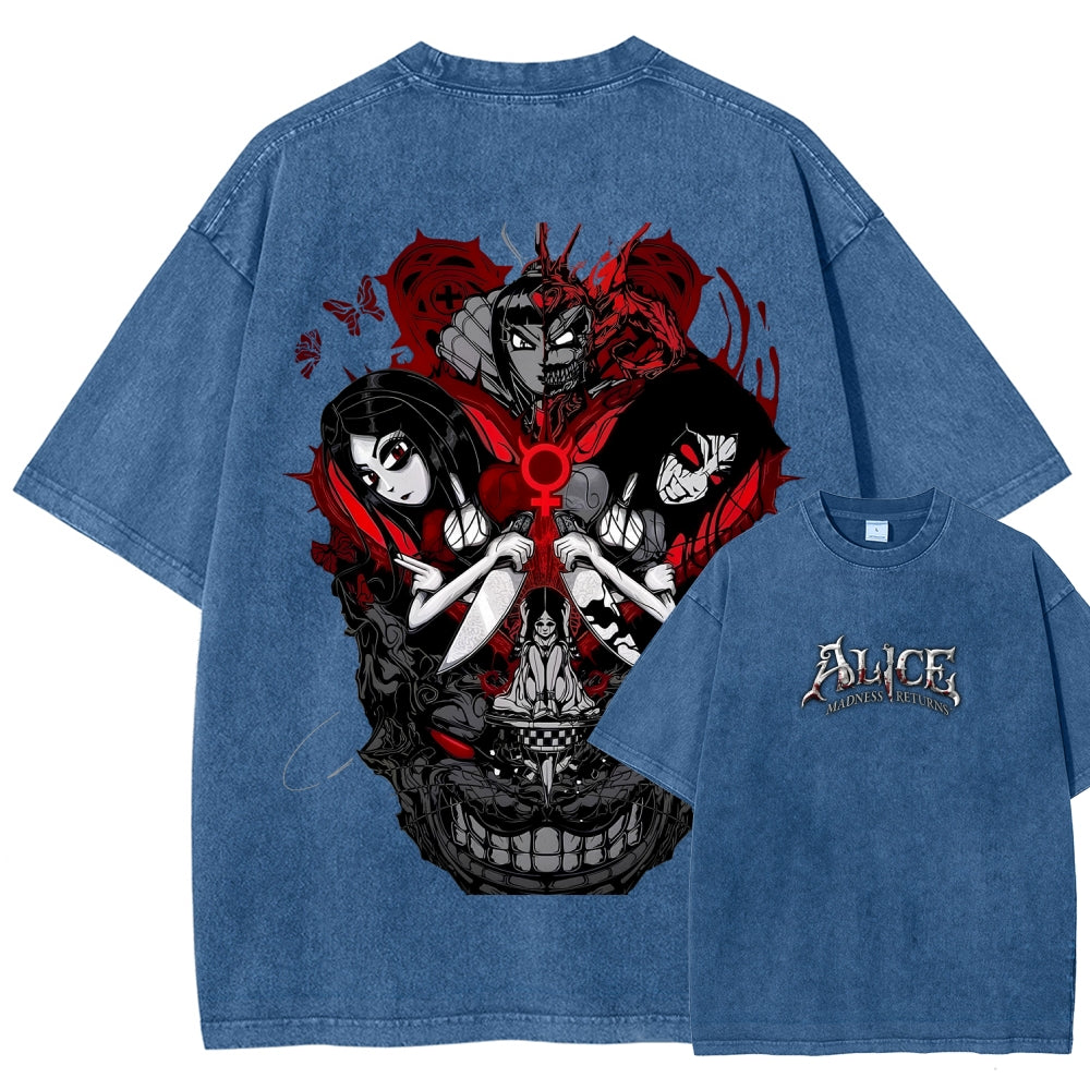 Alice Unisex Fit Washed T-Shirt 2511017744