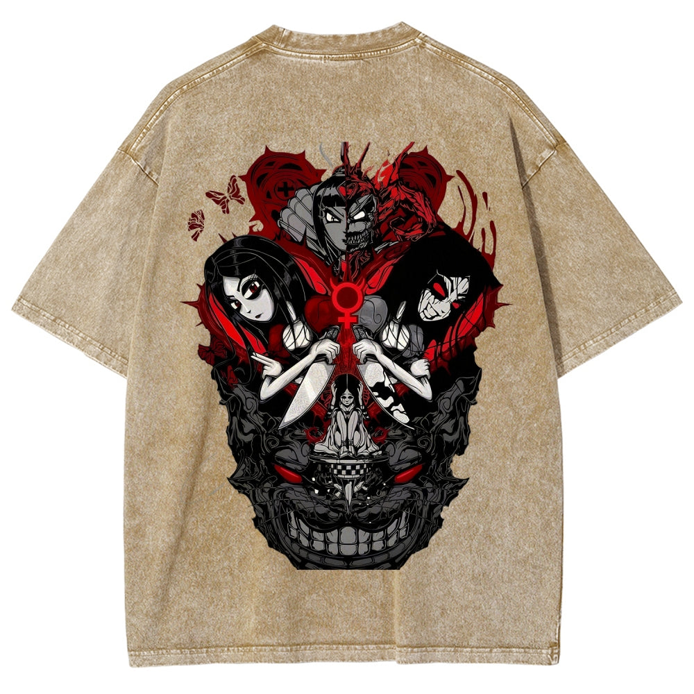 Alice Unisex Fit Washed T-Shirt 2511017744