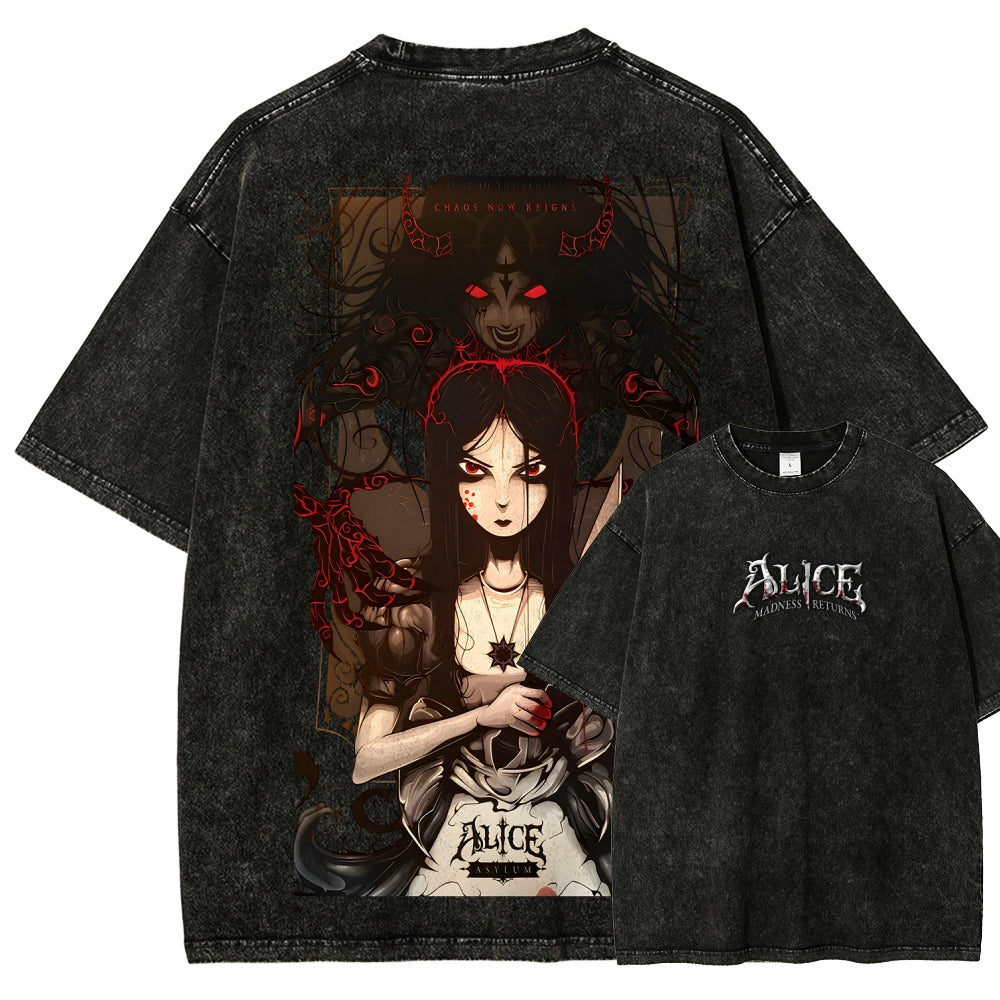 Alice Unisex Fit Washed T-Shirt 2511017763