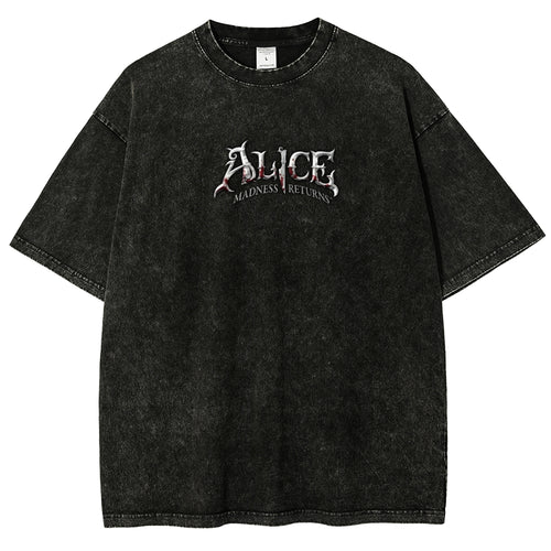 Alice Unisex Fit Washed T-Shirt 2511017763