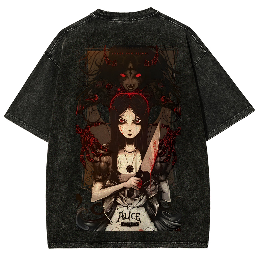 Alice Unisex Fit Washed T-Shirt 2511017763