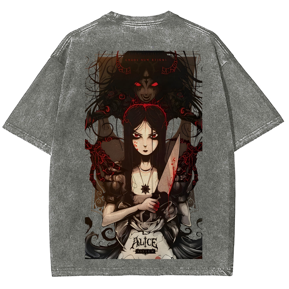 Alice Unisex Fit Washed T-Shirt 2511017763