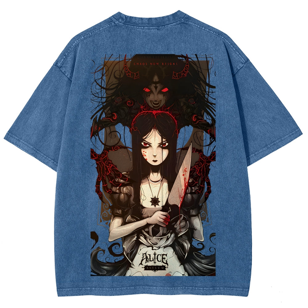 Alice Unisex Fit Washed T-Shirt 2511017763