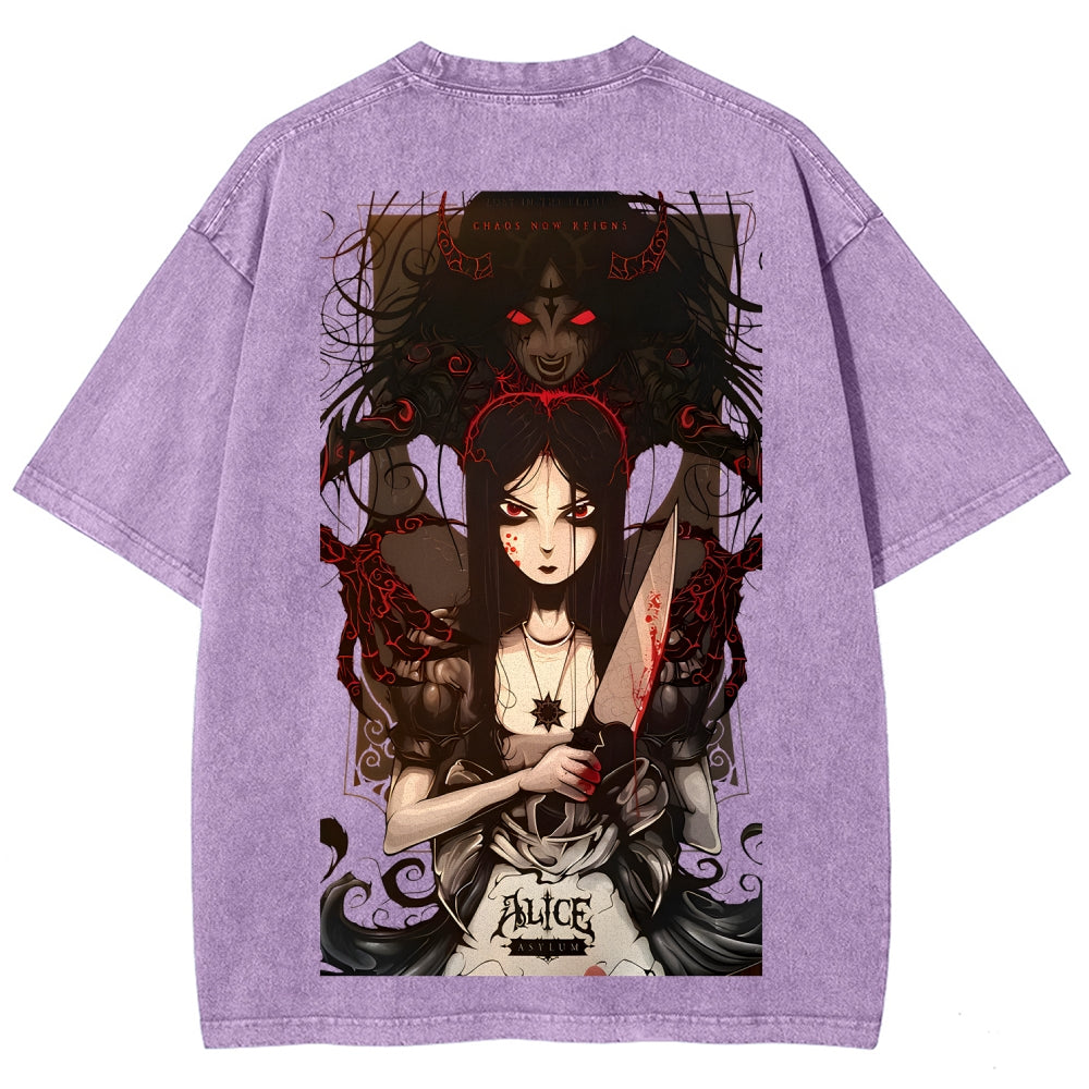 Alice Unisex Fit Washed T-Shirt 2511017763
