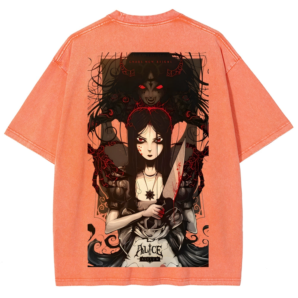 Alice Unisex Fit Washed T-Shirt 2511017763