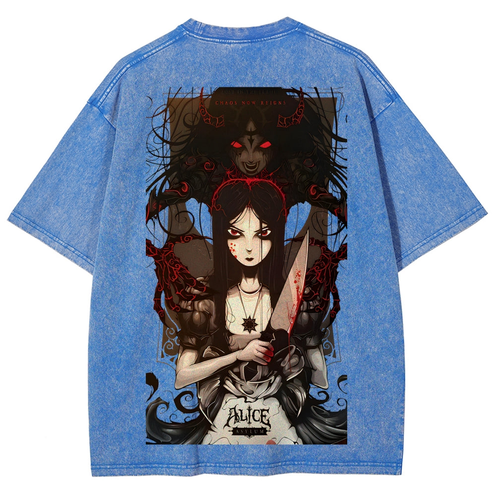 Alice Unisex Fit Washed T-Shirt 2511017763