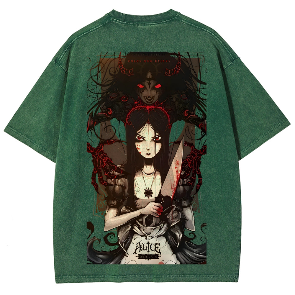 Alice Unisex Fit Washed T-Shirt 2511017763