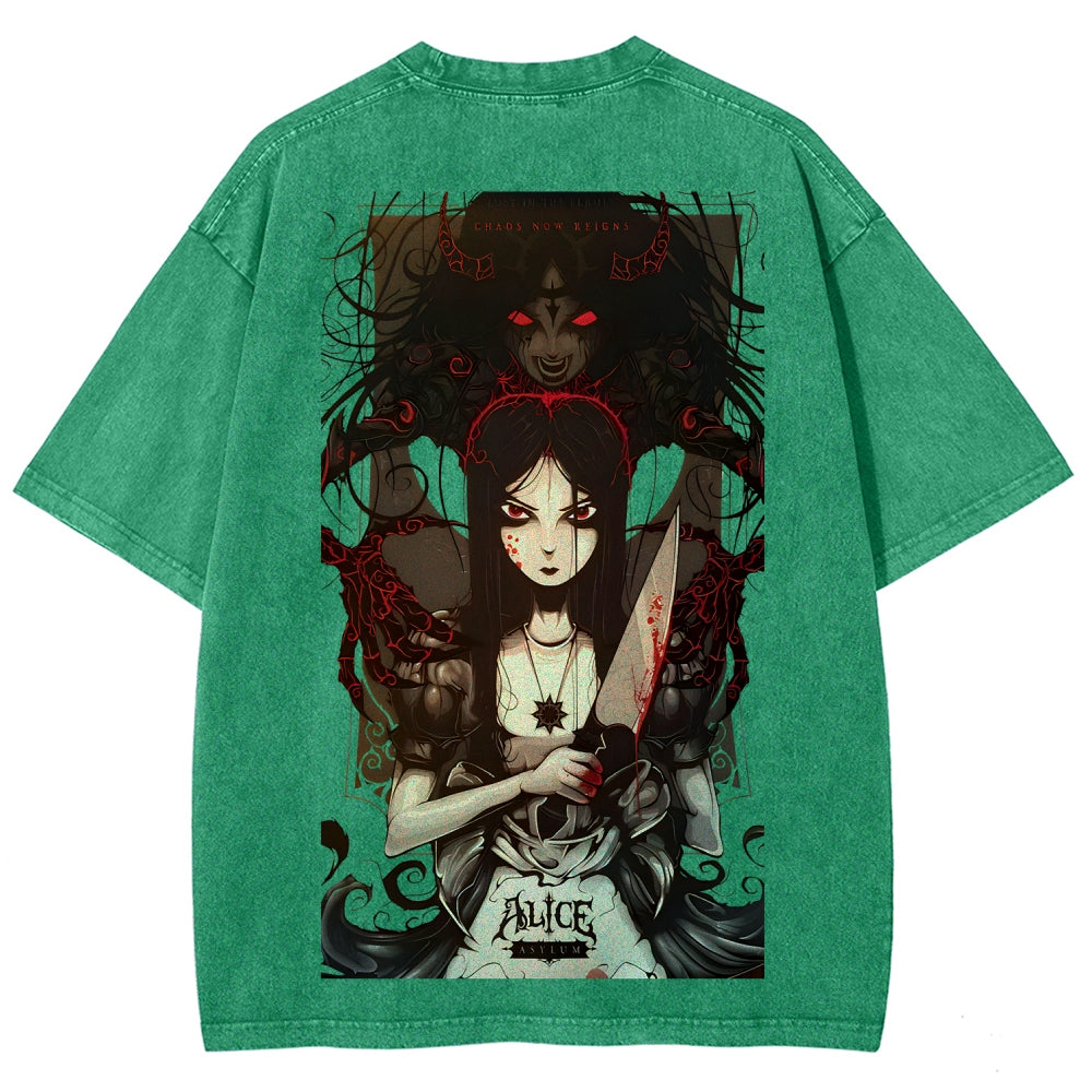 Alice Unisex Fit Washed T-Shirt 2511017763