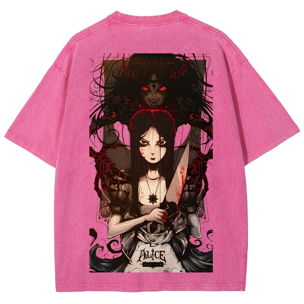 Alice Unisex Fit Washed T-Shirt 2511017763