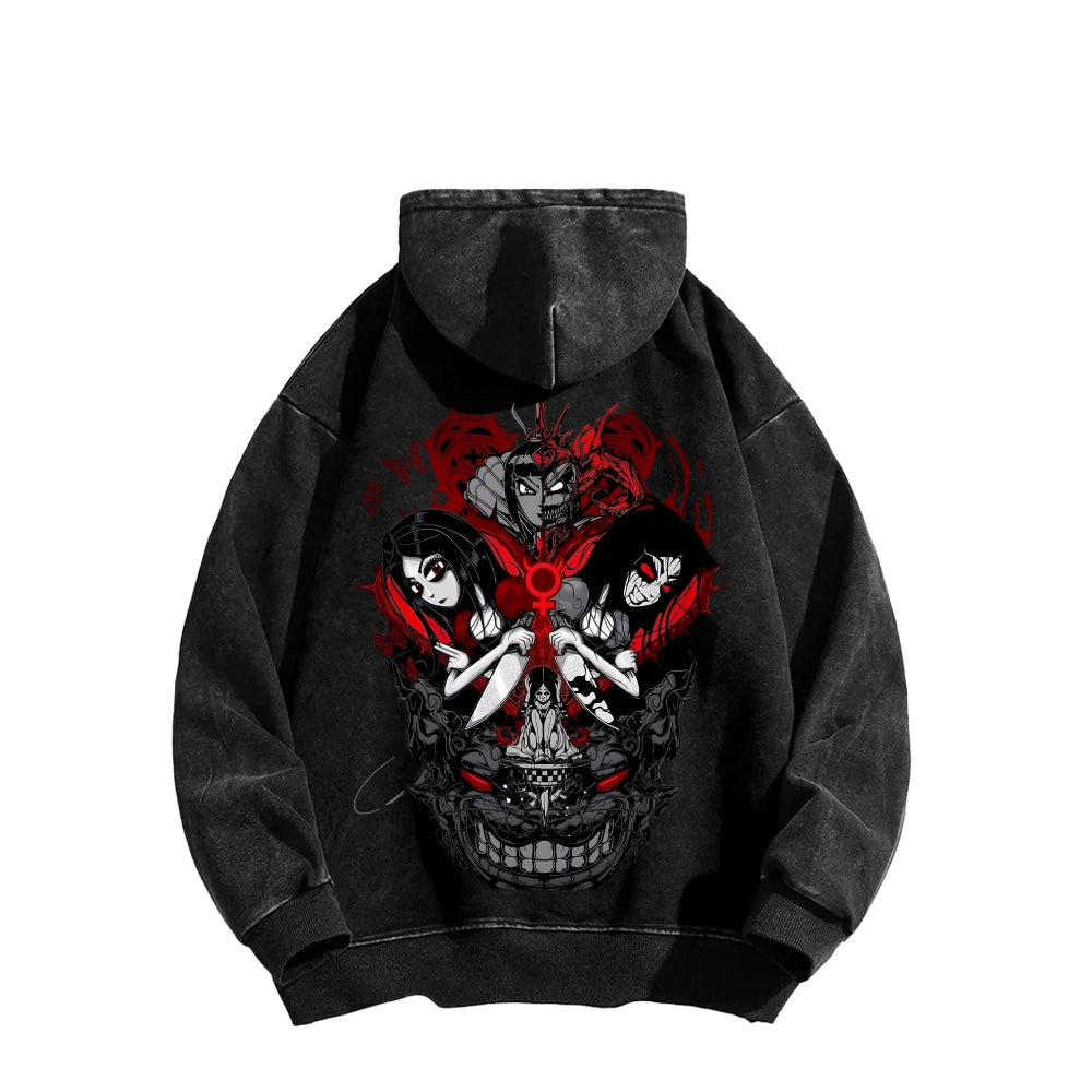 Alice Unisex washed sweatshirts 2511017786