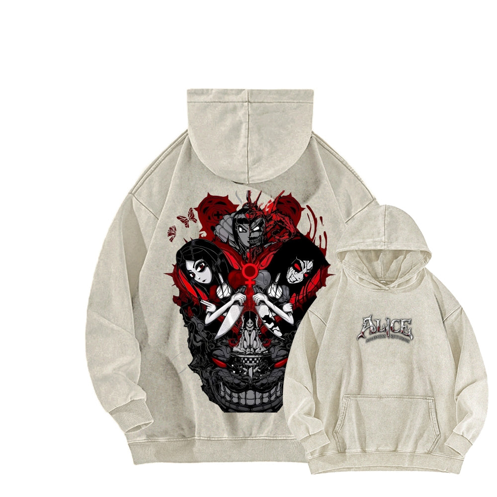 Alice Unisex washed sweatshirts 2511017786