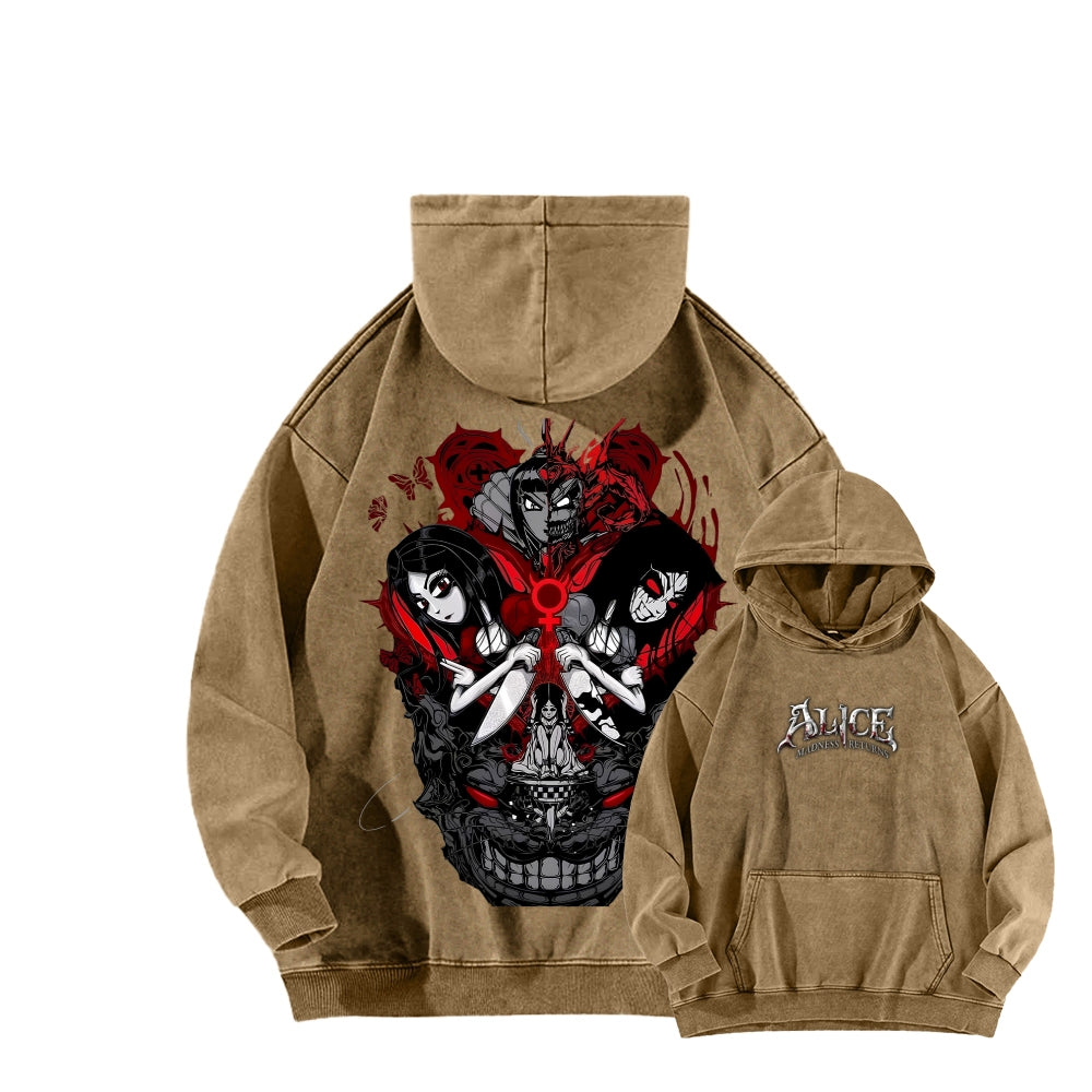 Alice Unisex washed sweatshirts 2511017786