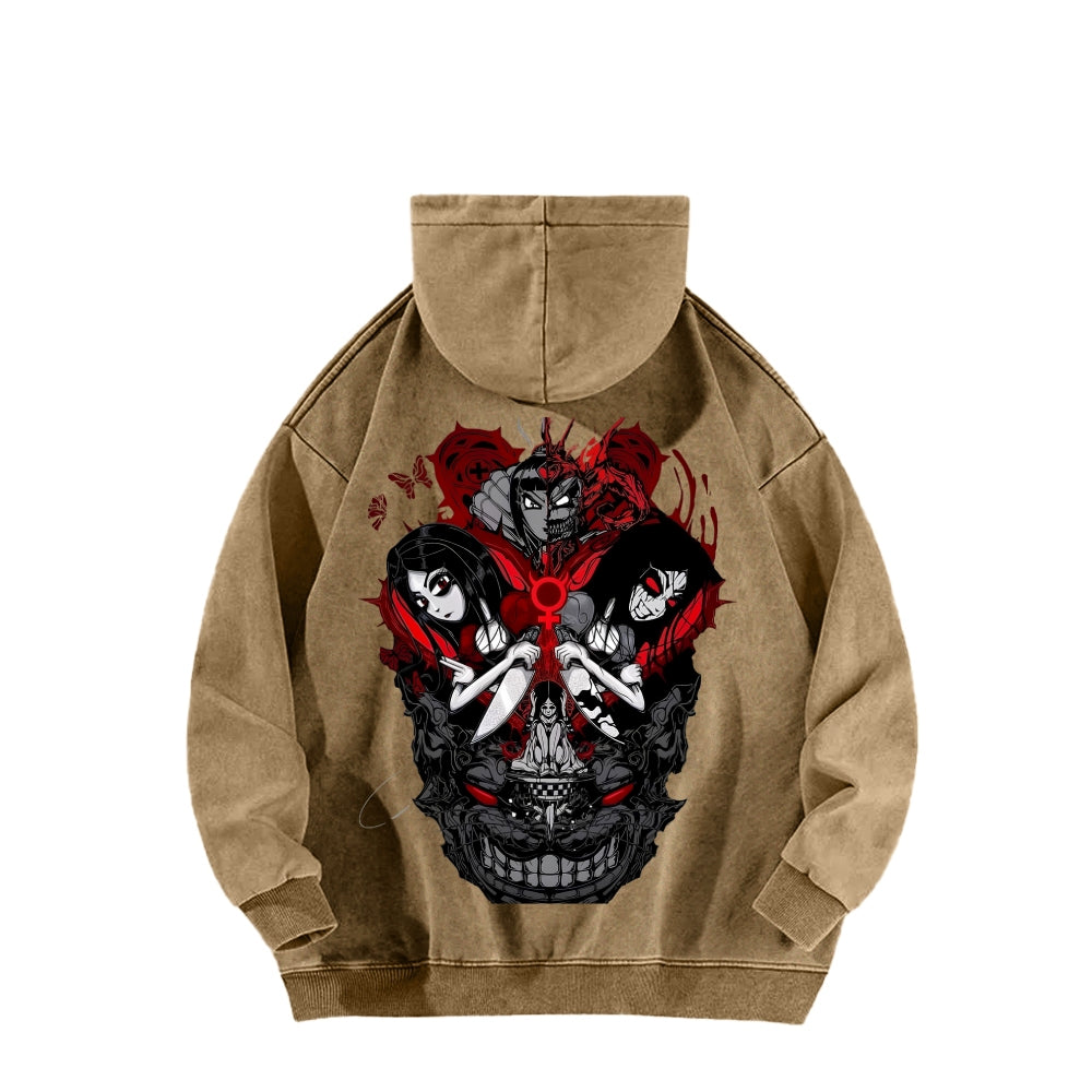 Alice Unisex washed sweatshirts 2511017786