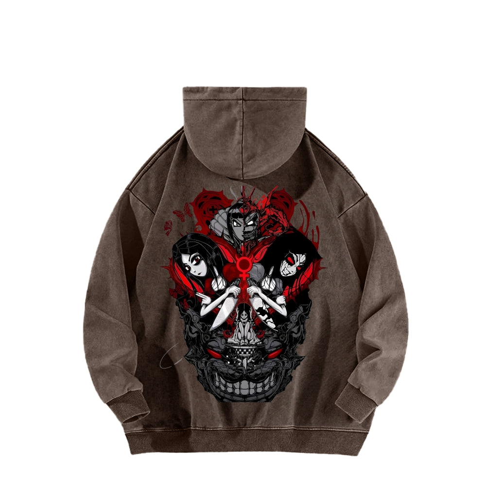 Alice Unisex washed sweatshirts 2511017786