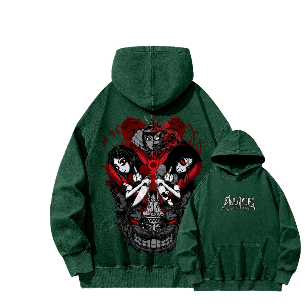 Alice Unisex washed sweatshirts 2511017786