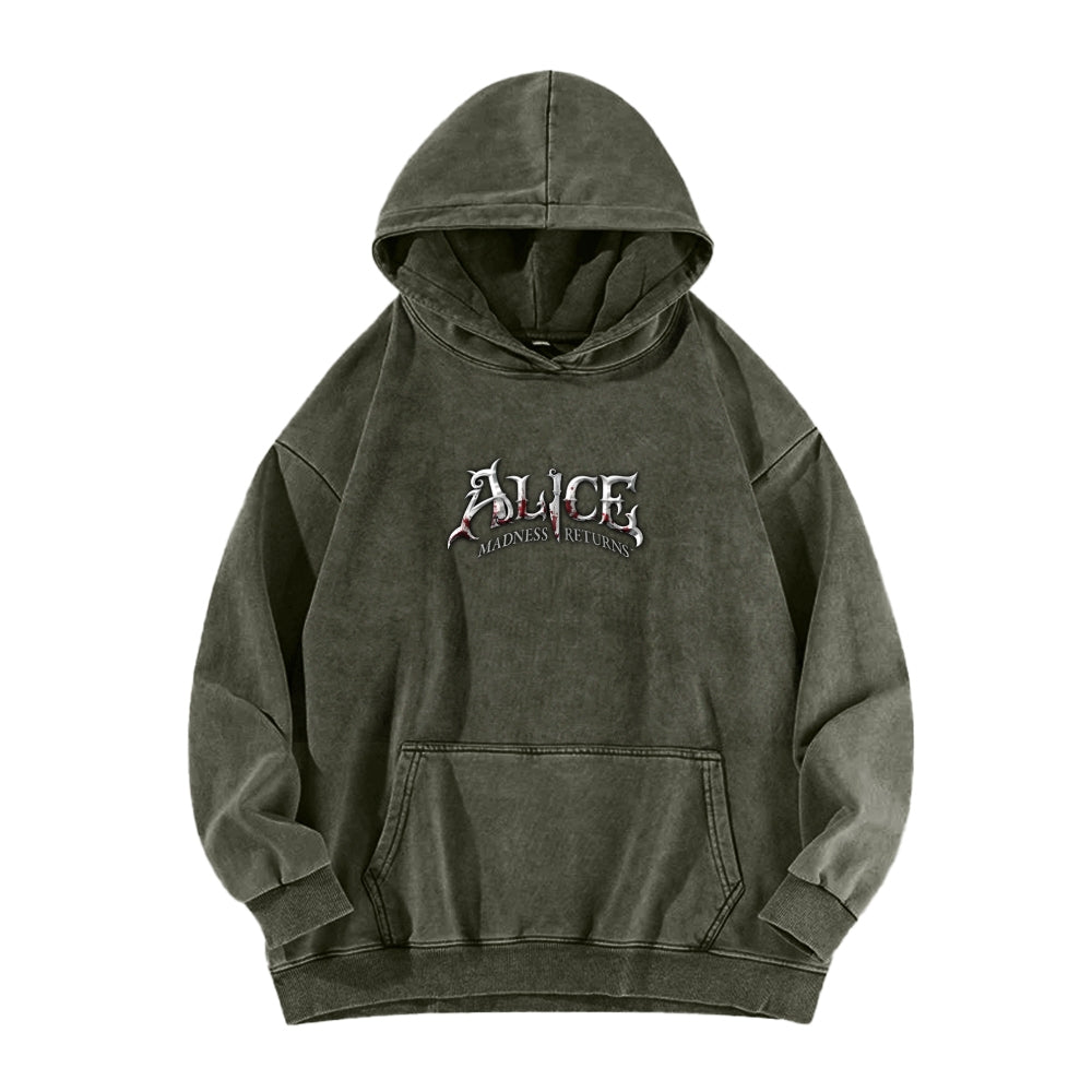 Alice Unisex washed sweatshirts 2511017786