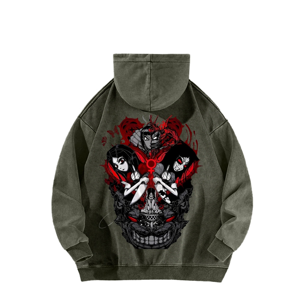 Alice Unisex washed sweatshirts 2511017786