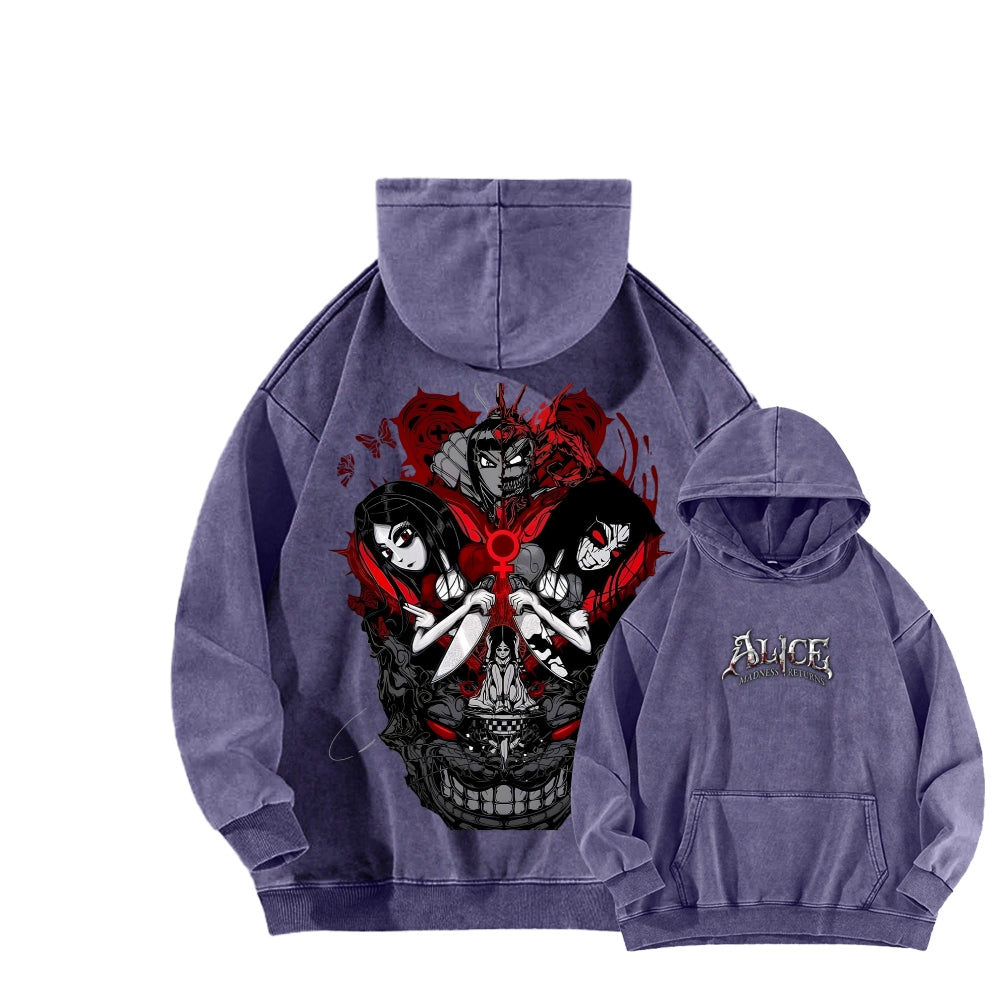 Alice Unisex washed sweatshirts 2511017786