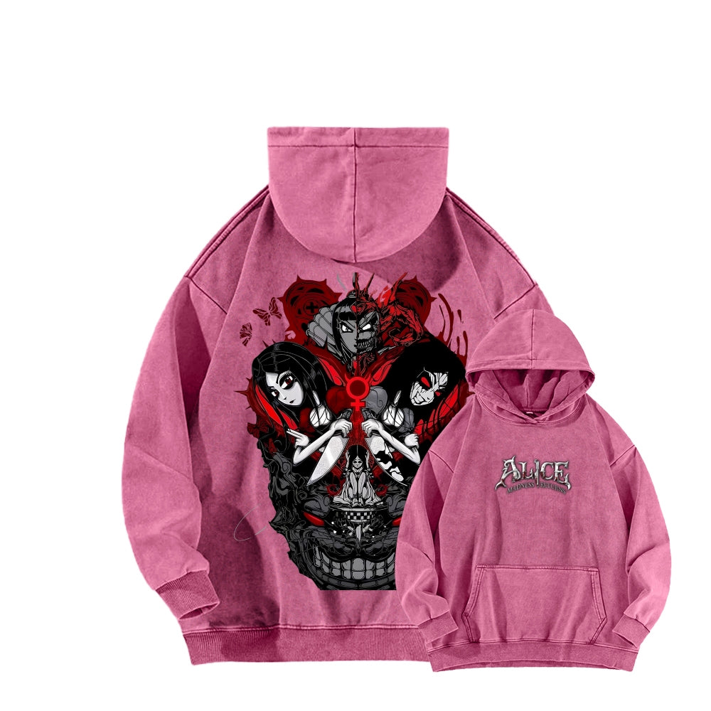 Alice Unisex washed sweatshirts 2511017786