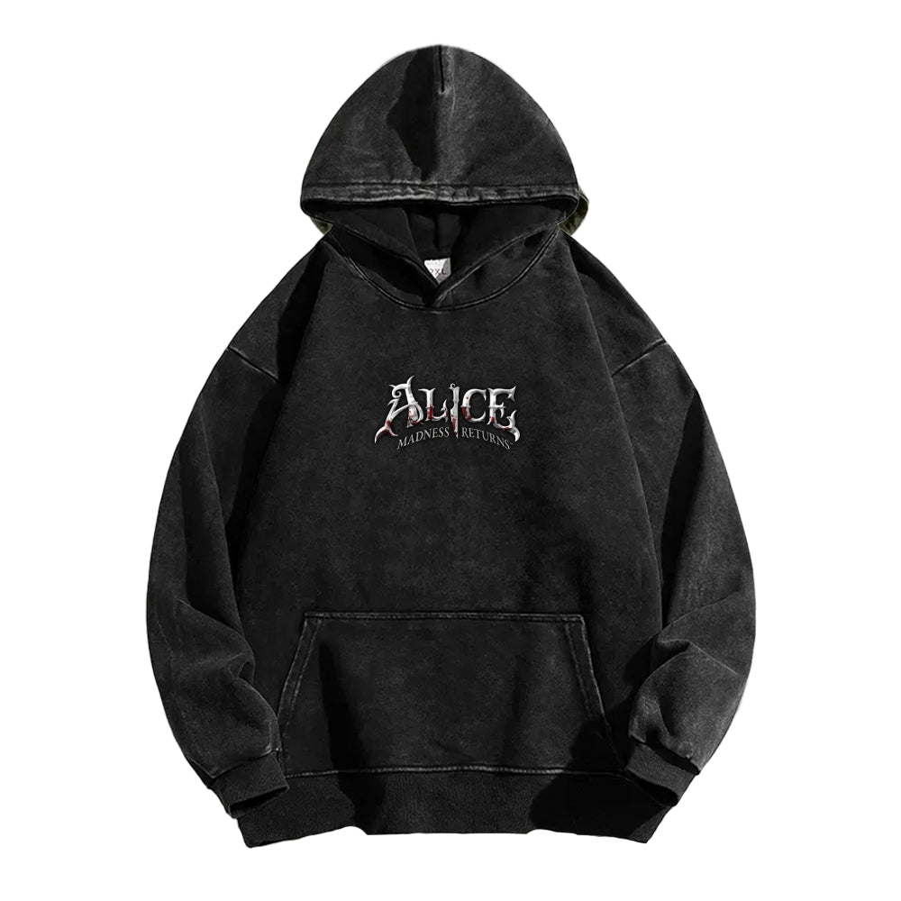 Alice Unisex washed sweatshirts 2511017830